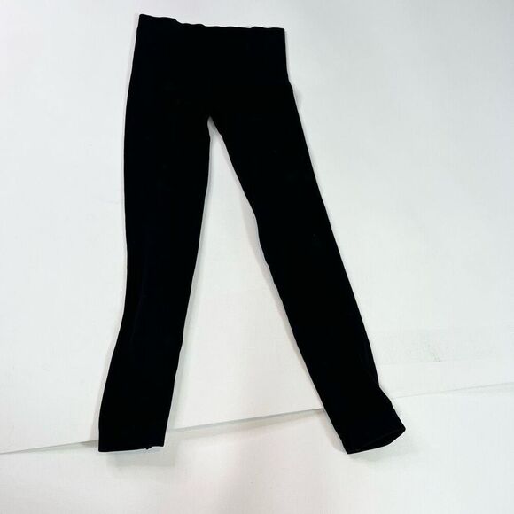 Spanx Leggings Womens Small Black High Rise Cropped Pants - Picture 1 of 7